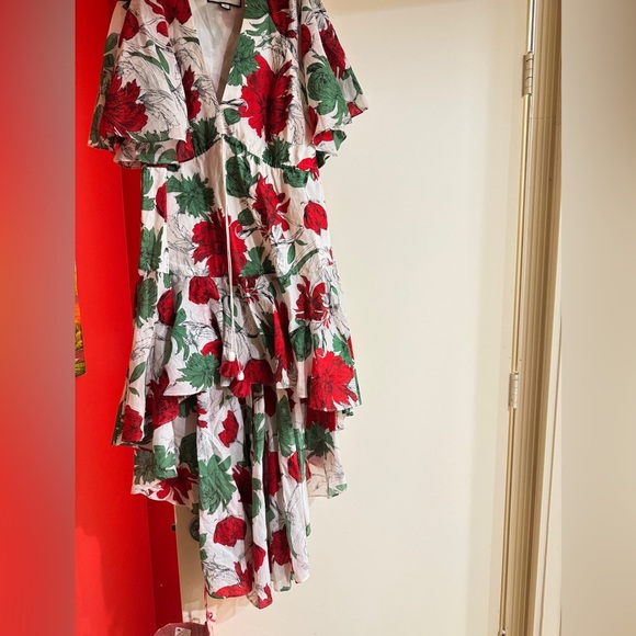 Alexis two tiered flower dress size M - Picture 1 of 5